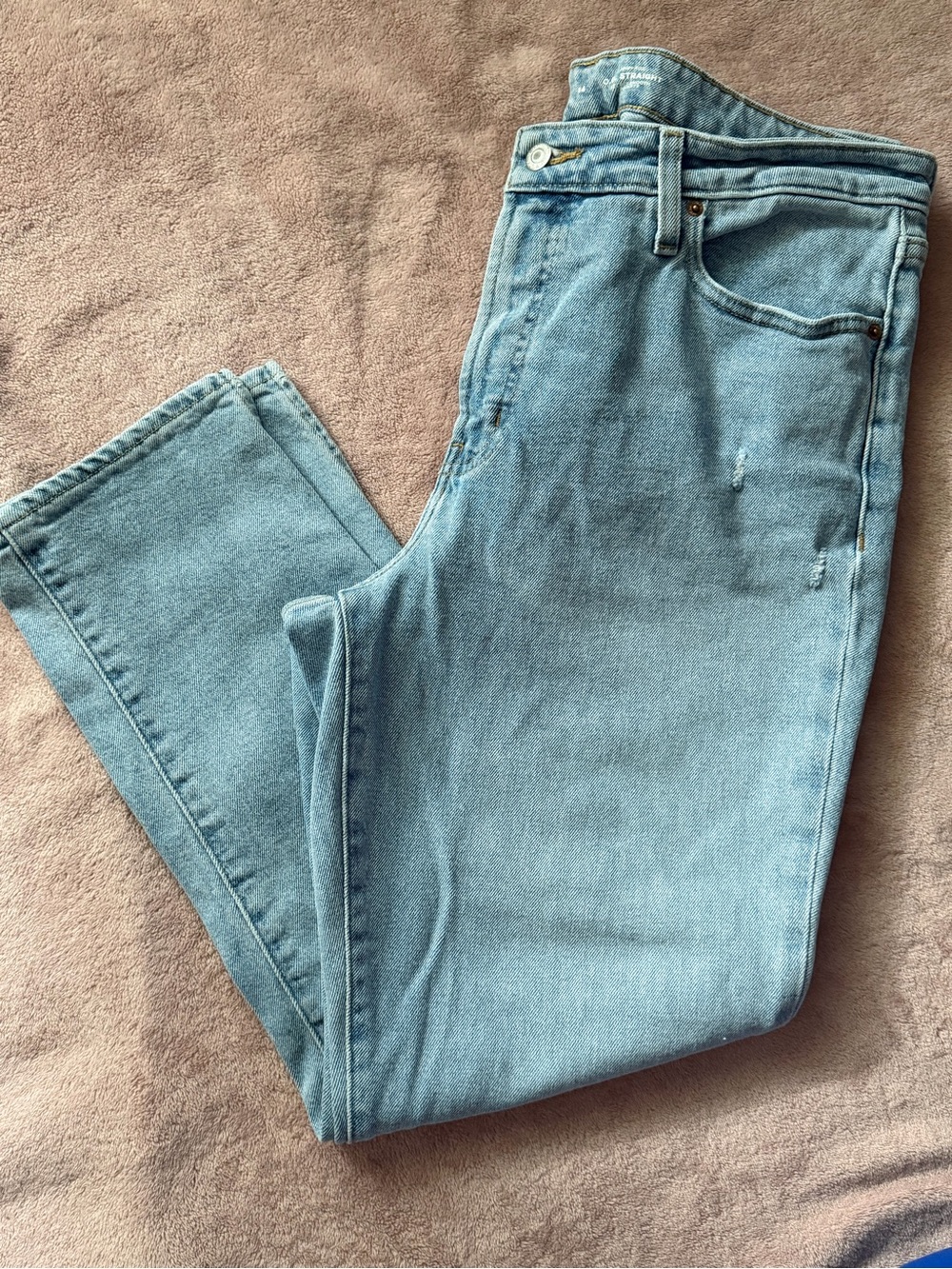 Old Navy Light Blue Straight Jeans